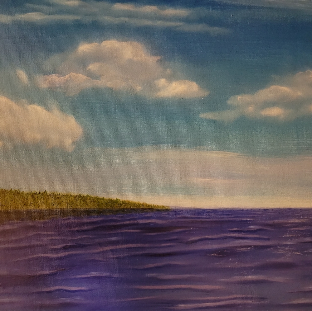 Seascape Oil Painting - Picture 3 of 4